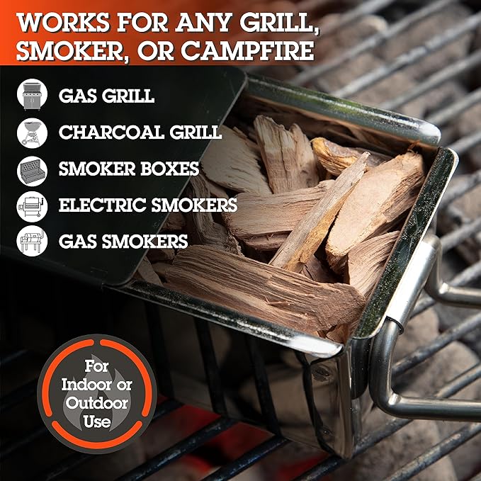 Wood Chip 4-Pack: Apple, Hickory, Cherry & Pecan