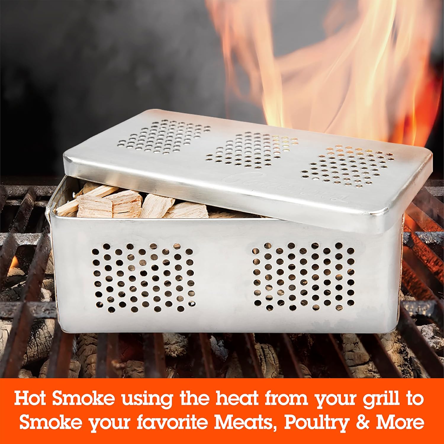 The Flip Professional Smoke Box by Camerons Products for Hot & Cold Smoking