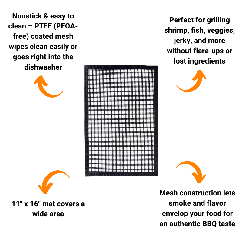 Nonstick 16" Mesh Grilling Mat