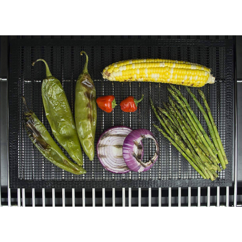 Blazing BBQ Bundle: Grilling Grids + Tongs + Carving Fork + Prep Tub + Grilling Mat + Free Sauce