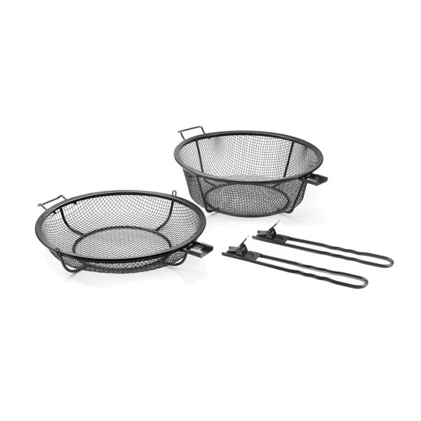 Jumbo 11" Outdoor 3-in-1 Grill Basket & Skillet by Outset
