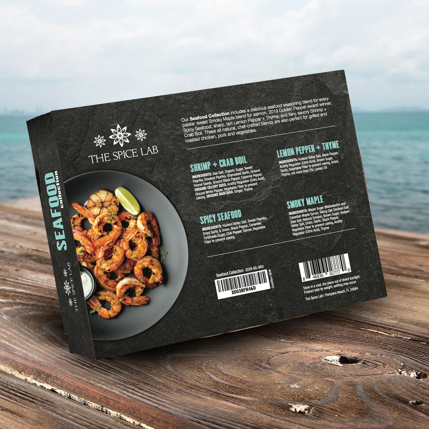 Seafood Seasoning Collection (4-Pack) by The Spice Lab
