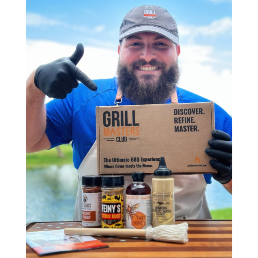 Mystery Grilling & BBQ Box: Sauces, Rubs, Tools + Recipes