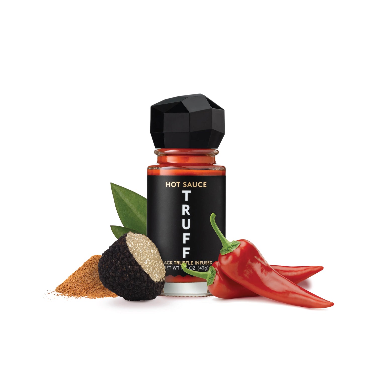 Truffle-Infused Hot Sauce Variety Pack by TRUFF (3-Pack Gift Set)