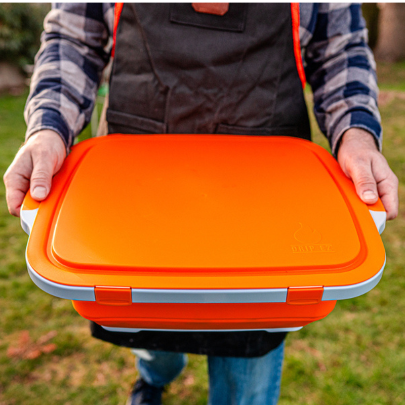 2-Pack: XL & Jr BBQ Prep Tubs by Drip EZ