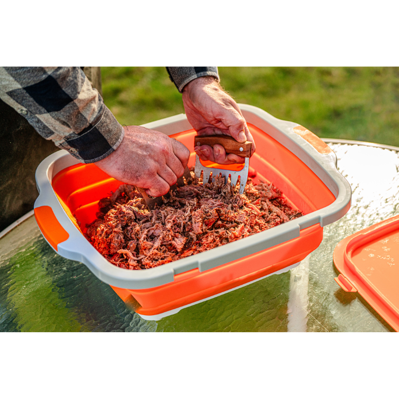 2-Pack: XL & Jr BBQ Prep Tubs by Drip EZ